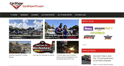 Desktop Screenshot of carshowtv.com